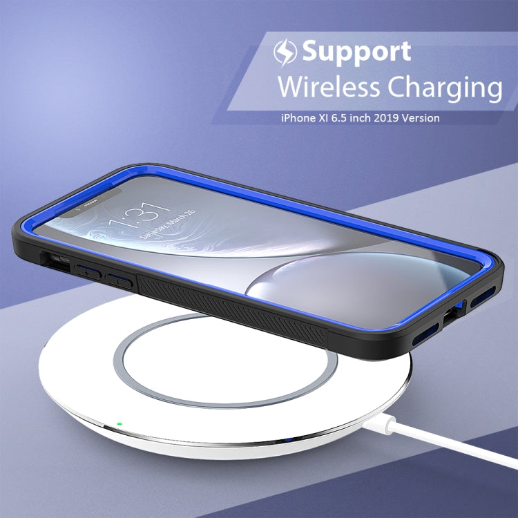 For iPhone 11 Pro Max Frame Series TPU + PC Dust-proof Scratch-proof Drop-proof Protective Case