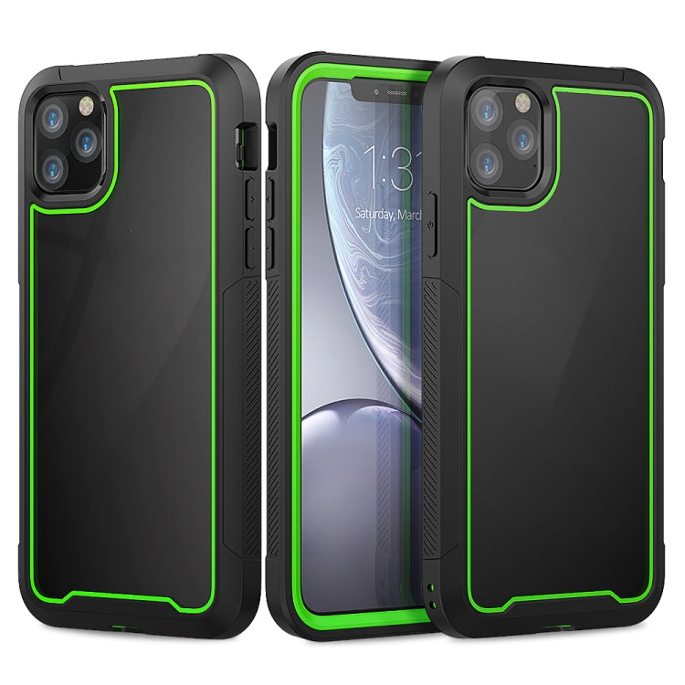For iPhone 11 Pro Max Frame Series TPU + PC Dust-proof Scratch-proof Drop-proof Protective Case