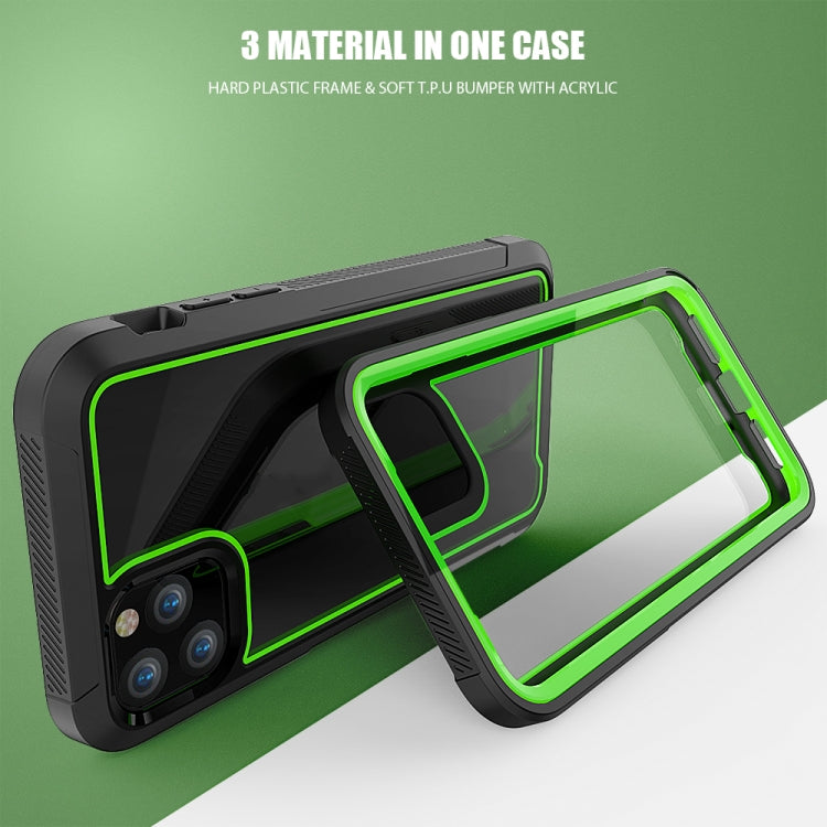 For iPhone 11 Pro Max Frame Series TPU + PC Dust-proof Scratch-proof Drop-proof Protective Case