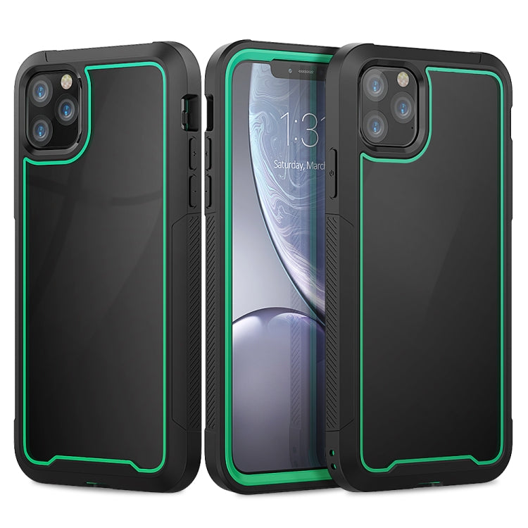 For iPhone 11 Pro Max Frame Series TPU + PC Dust-proof Scratch-proof Drop-proof Protective Case