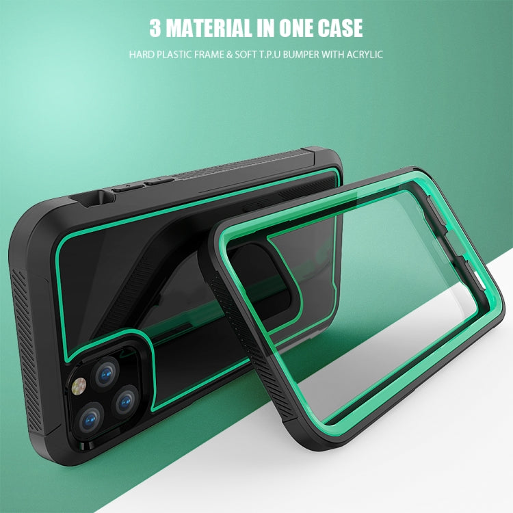 For iPhone 11 Pro Max Frame Series TPU + PC Dust-proof Scratch-proof Drop-proof Protective Case