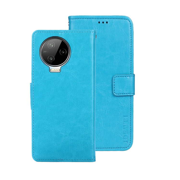 For Infinix Note 12 Pro 4G idewei Crazy Horse Texture Leather Phone Case