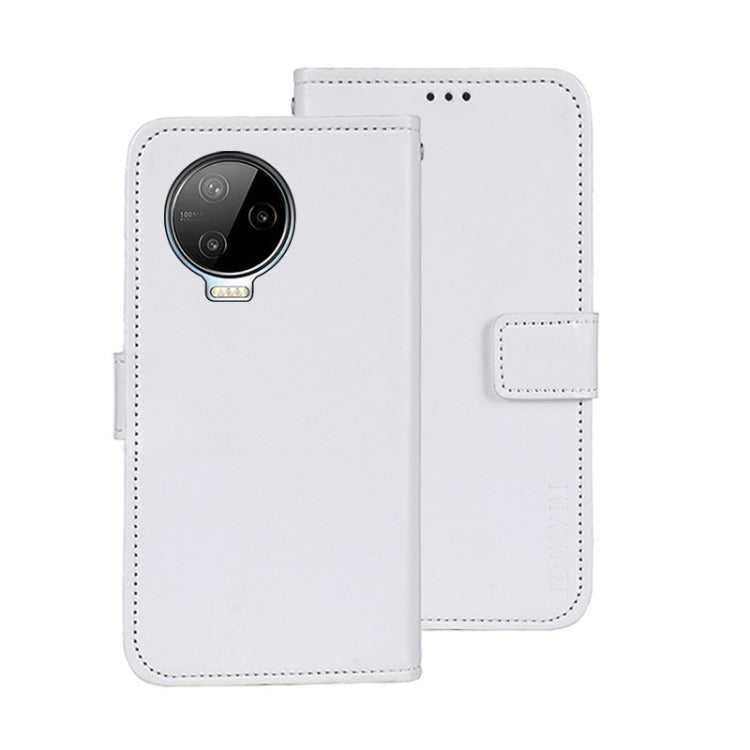For Infinix Note 12 Pro 4G idewei Crazy Horse Texture Leather Phone Case