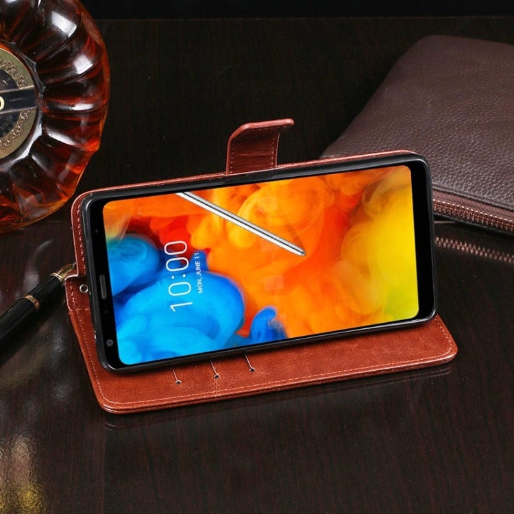 For Infinix Note 12 Pro 4G idewei Crazy Horse Texture Leather Phone Case