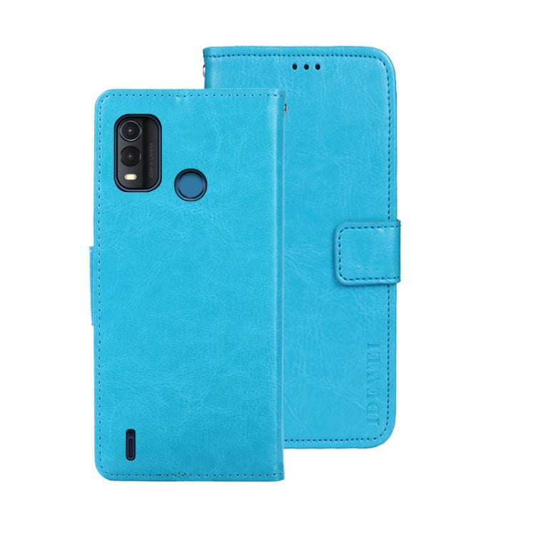 For Nokia G11 Plus idewei Crazy Horse Texture Leather Phone Case