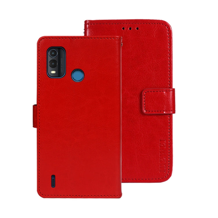 For Nokia G11 Plus idewei Crazy Horse Texture Leather Phone Case