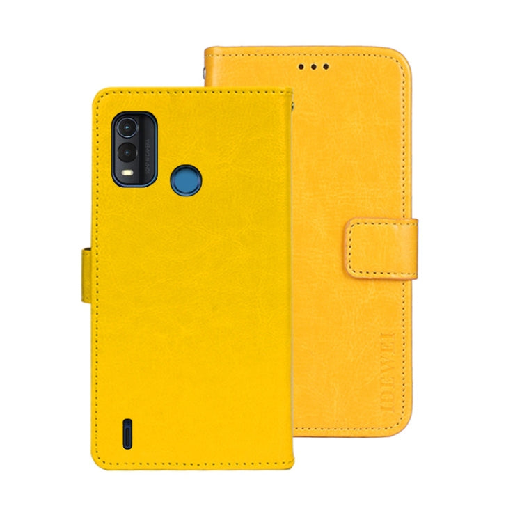 For Nokia G11 Plus idewei Crazy Horse Texture Leather Phone Case