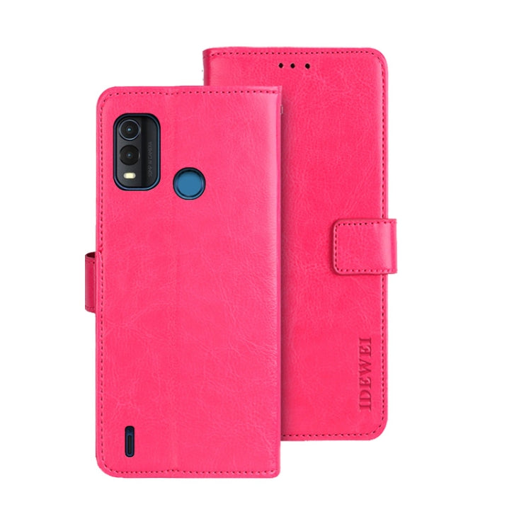 For Nokia G11 Plus idewei Crazy Horse Texture Leather Phone Case