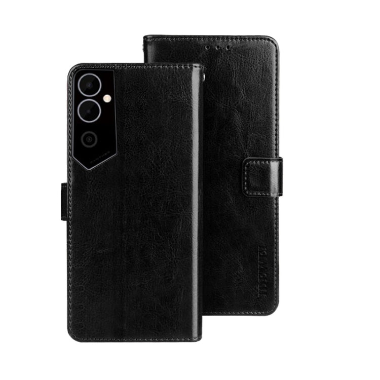 For Tecno Pova Neo 2 idewei Crazy Horse Texture Leather Phone Case