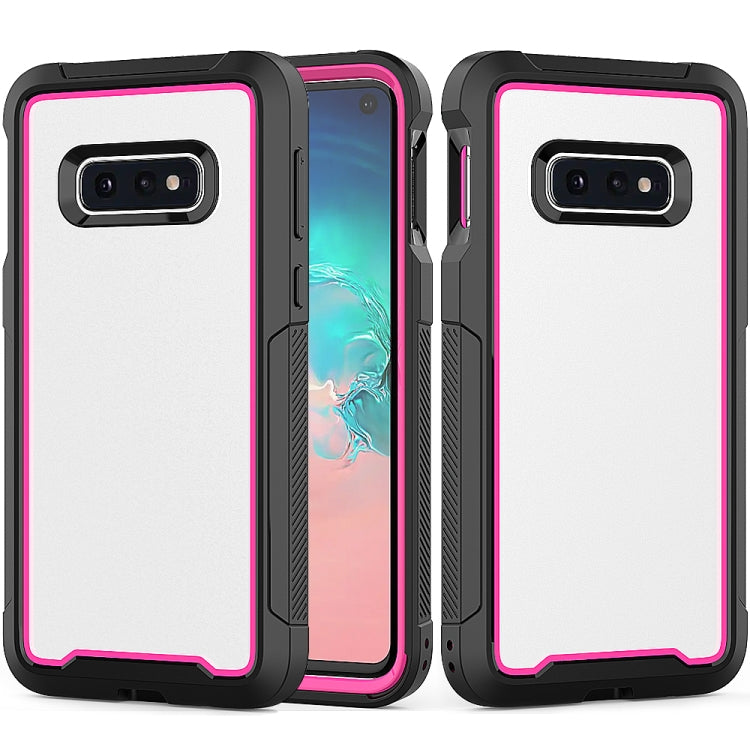 For Galaxy S10e Frame Series TPU + PC Dust-proof Scratch-proof Drop-proof Protective Case