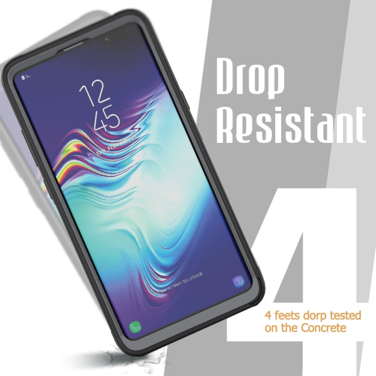 For Galaxy S10 5G Frame Series TPU + PC Dust-proof Scratch-proof Drop-proof Protective Case