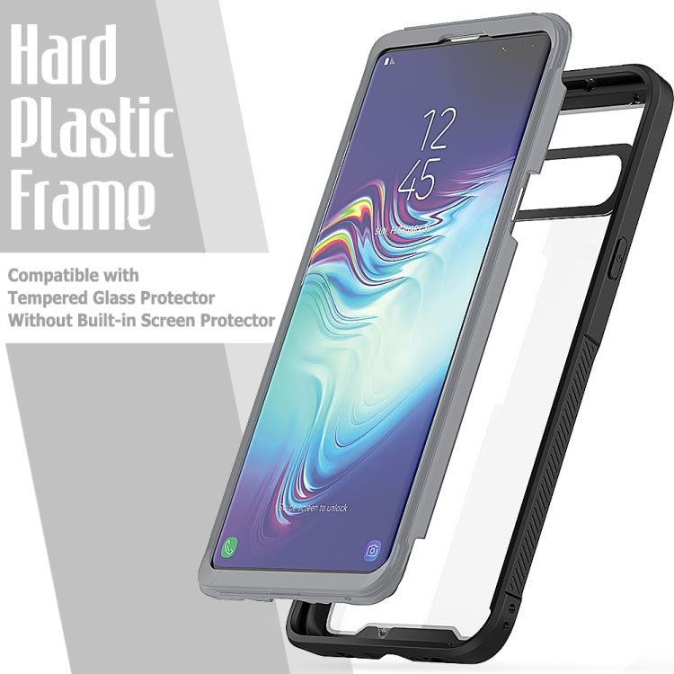 For Galaxy S10 5G Frame Series TPU + PC Dust-proof Scratch-proof Drop-proof Protective Case
