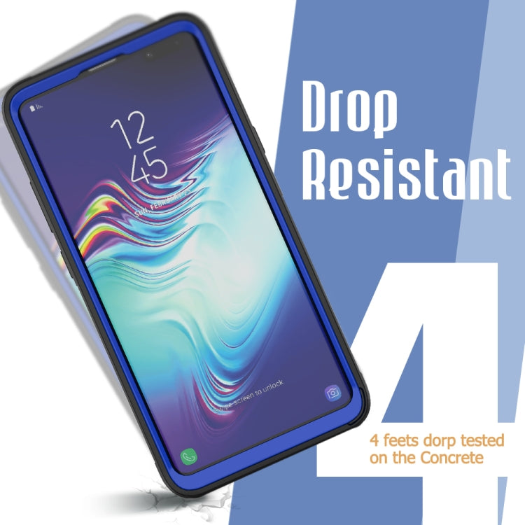 For Galaxy S10 5G Frame Series TPU + PC Dust-proof Scratch-proof Drop-proof Protective Case