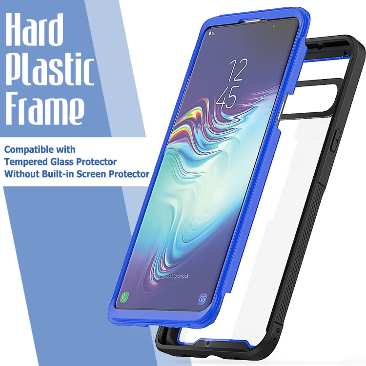For Galaxy S10 5G Frame Series TPU + PC Dust-proof Scratch-proof Drop-proof Protective Case