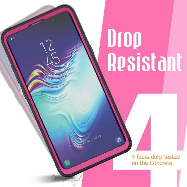 For Galaxy S10 5G Frame Series TPU + PC Dust-proof Scratch-proof Drop-proof Protective Case