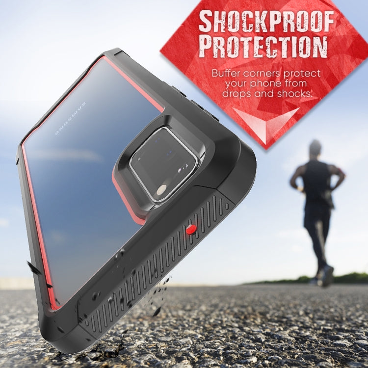 For Galaxy S20 Frame Series TPU + PC Dust-proof Scratch-proof Drop-proof Protective Case