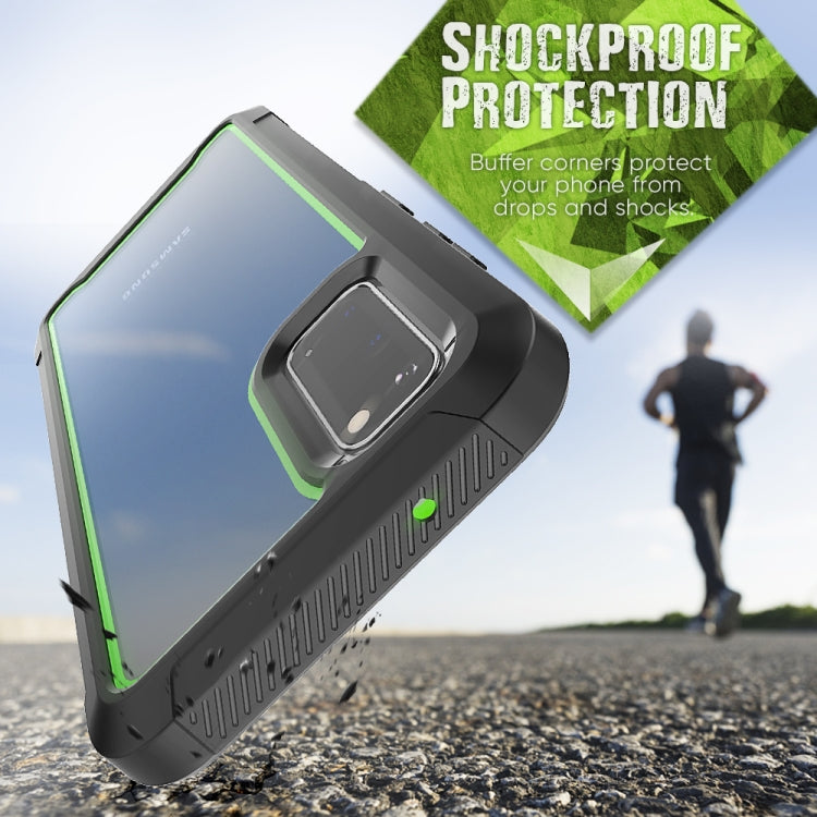 For Galaxy S20 Frame Series TPU + PC Dust-proof Scratch-proof Drop-proof Protective Case