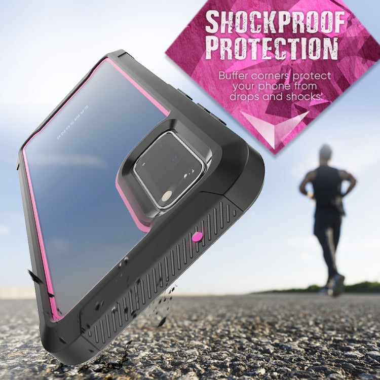 For Galaxy S20 Frame Series TPU + PC Dust-proof Scratch-proof Drop-proof Protective Case