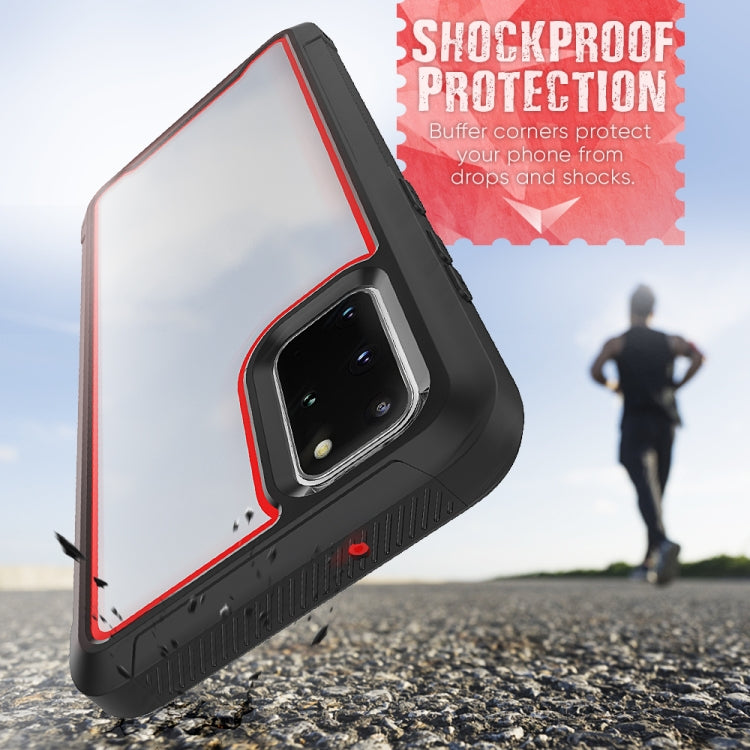 For Galaxy S20+ Frame Series TPU + PC Dust-proof Scratch-proof Drop-proof Protective Case