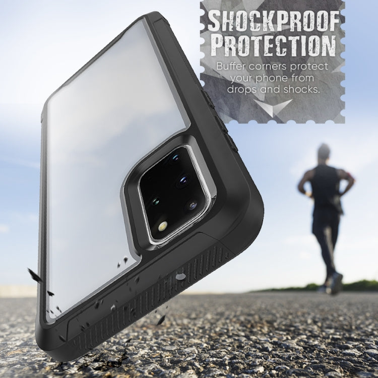 For Galaxy S20+ Frame Series TPU + PC Dust-proof Scratch-proof Drop-proof Protective Case