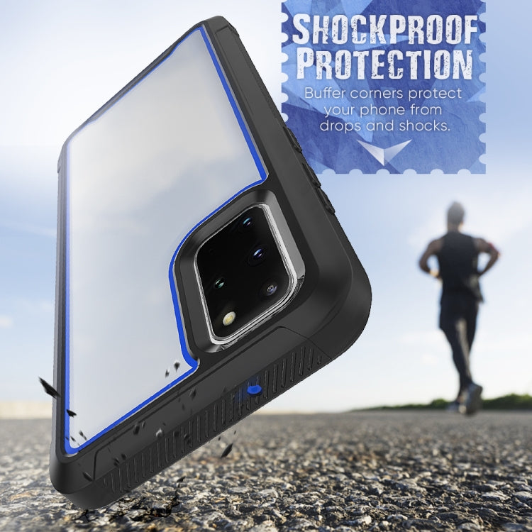 For Galaxy S20+ Frame Series TPU + PC Dust-proof Scratch-proof Drop-proof Protective Case
