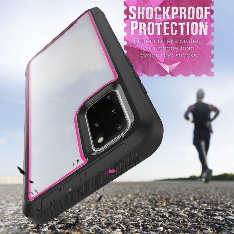 For Galaxy S20+ Frame Series TPU + PC Dust-proof Scratch-proof Drop-proof Protective Case