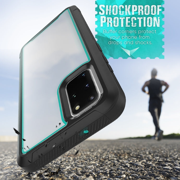 For Galaxy S20+ Frame Series TPU + PC Dust-proof Scratch-proof Drop-proof Protective Case