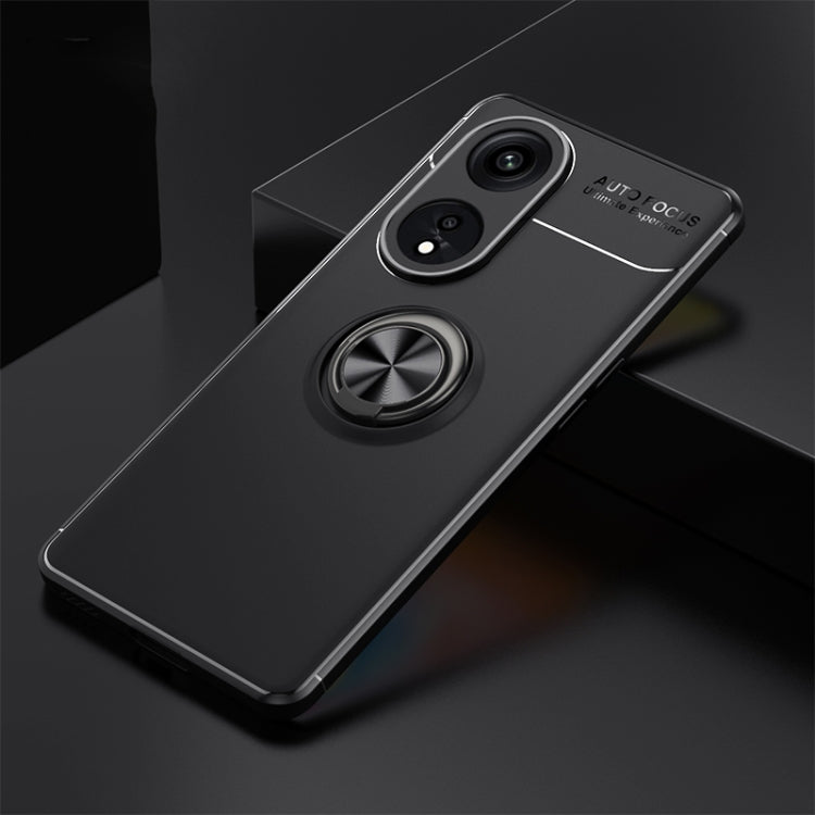For OPPO A1 Pro Metal Ring Holder TPU Phone Case