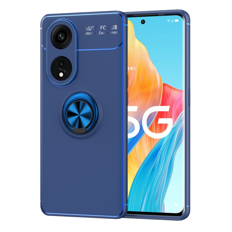 For OPPO A1 Pro Metal Ring Holder TPU Phone Case