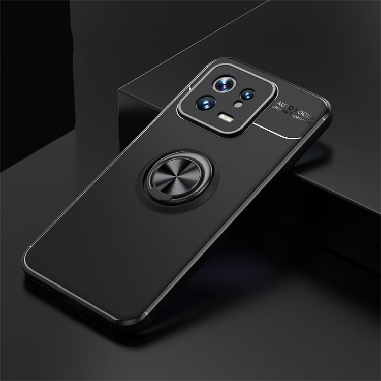 For Xiaomi 13 Metal Ring Holder TPU Phone Case