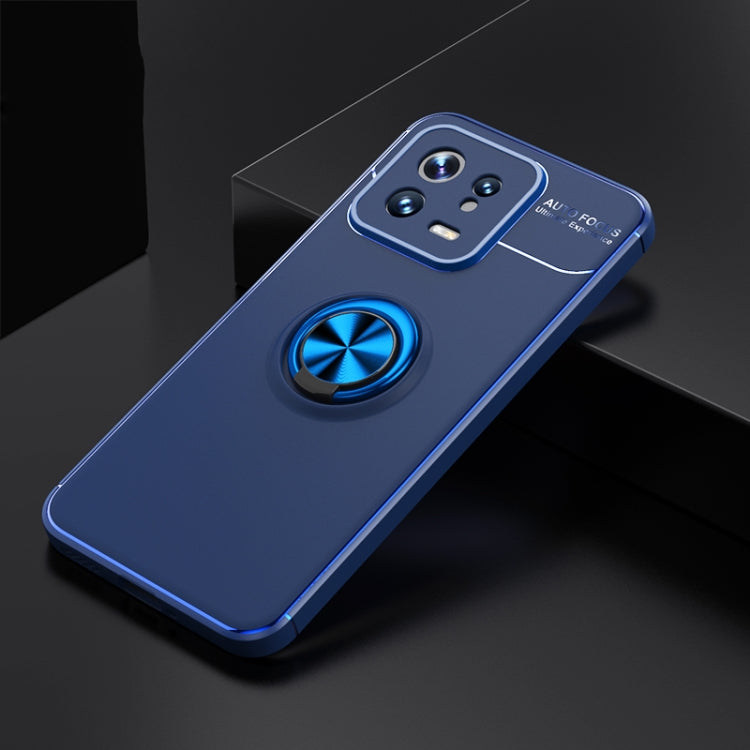For Xiaomi 13 Metal Ring Holder TPU Phone Case