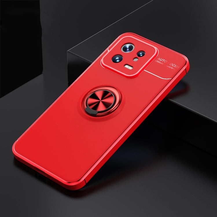 For Xiaomi 13 Metal Ring Holder TPU Phone Case