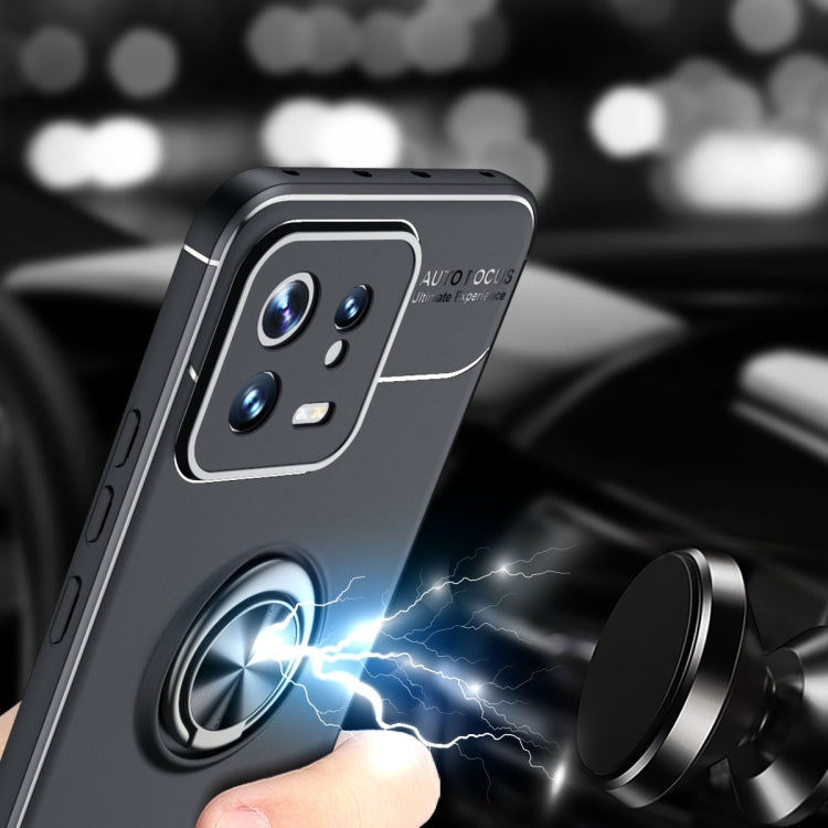 For Xiaomi 13 Metal Ring Holder TPU Phone Case