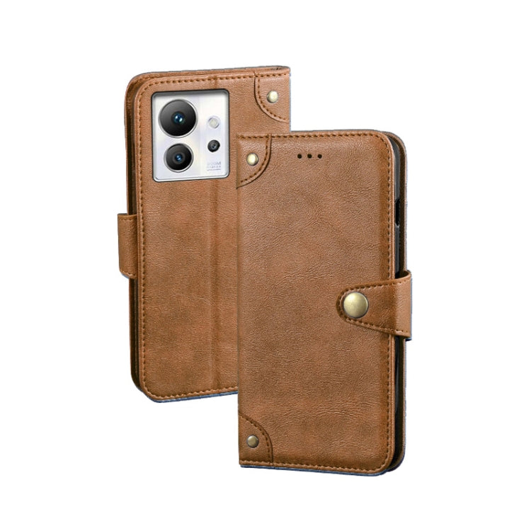 For Infinix Zero Ultra 5G idewei Retro Texture Leather Phone Case