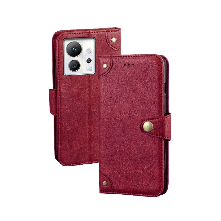 For Infinix Zero Ultra 5G idewei Retro Texture Leather Phone Case