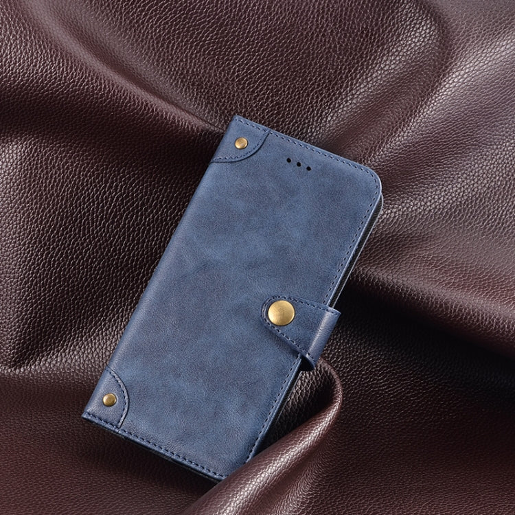 For OPPO A77s idewei Retro Texture Leather Phone Case