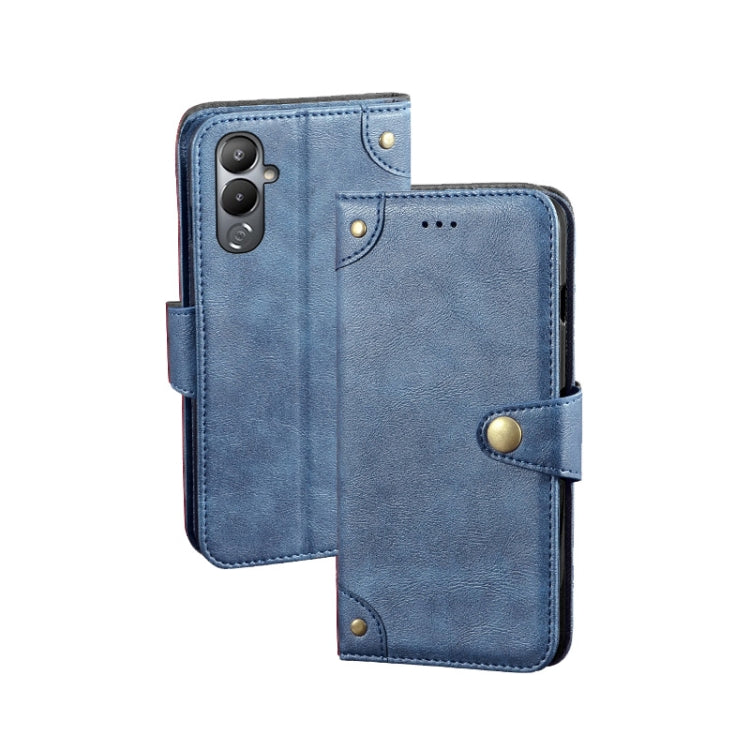 For Tecno Pova 4 idewei Retro Texture Leather Phone Case