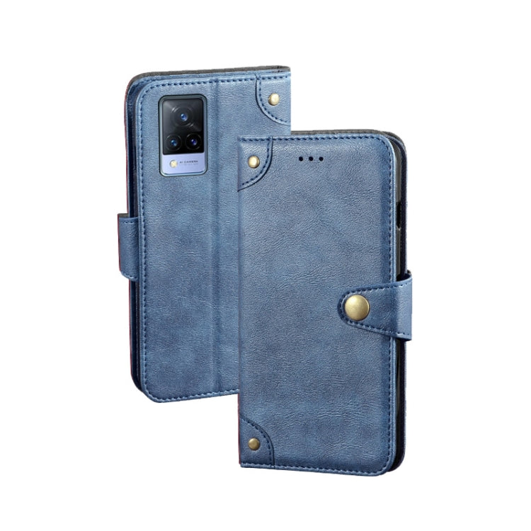 For vivo V21s idewei Retro Texture Leather Phone Case