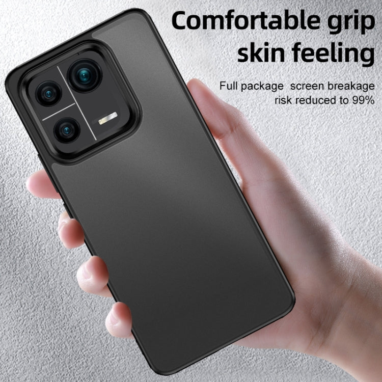 For Xiaomi 13 Pro Armor Clear TPU Hard PC Phone Case