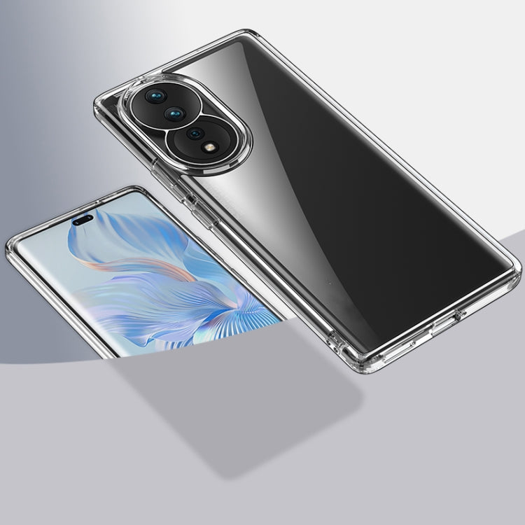 For Honor 80 Armor Clear TPU Hard PC Phone Case