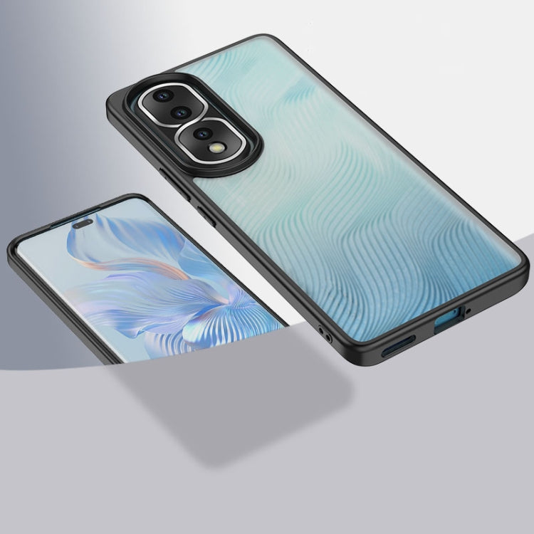 For Honor 80 Pro Armor Clear TPU Hard PC Phone Case