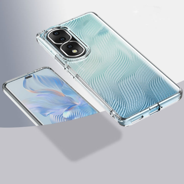 For Honor 80 Pro Armor Clear TPU Hard PC Phone Case