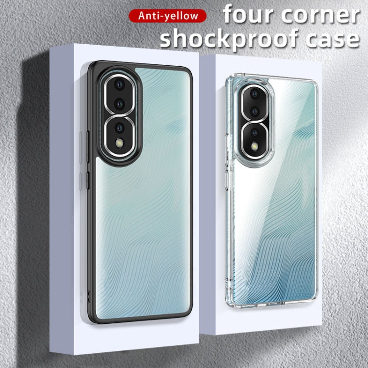 For Honor 80 Pro Armor Clear TPU Hard PC Phone Case
