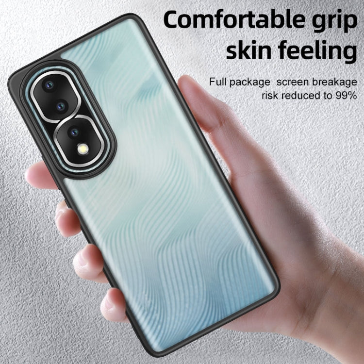 For Honor 80 Pro Armor Clear TPU Hard PC Phone Case