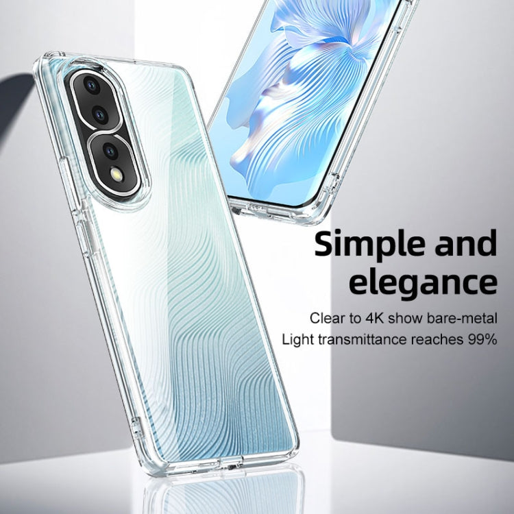 For Honor 80 Pro Armor Clear TPU Hard PC Phone Case