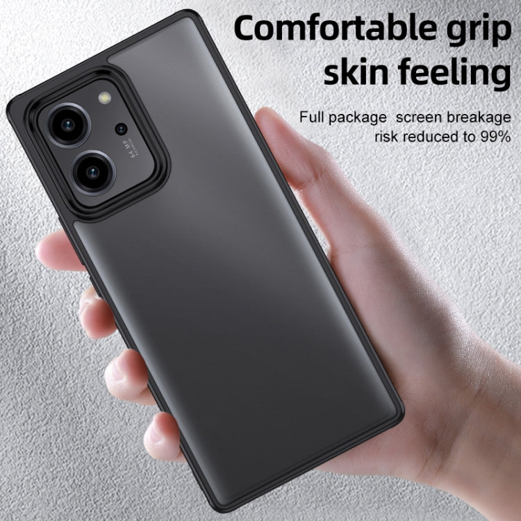 For Honor 80 SE Armor Clear TPU Hard PC Phone Case