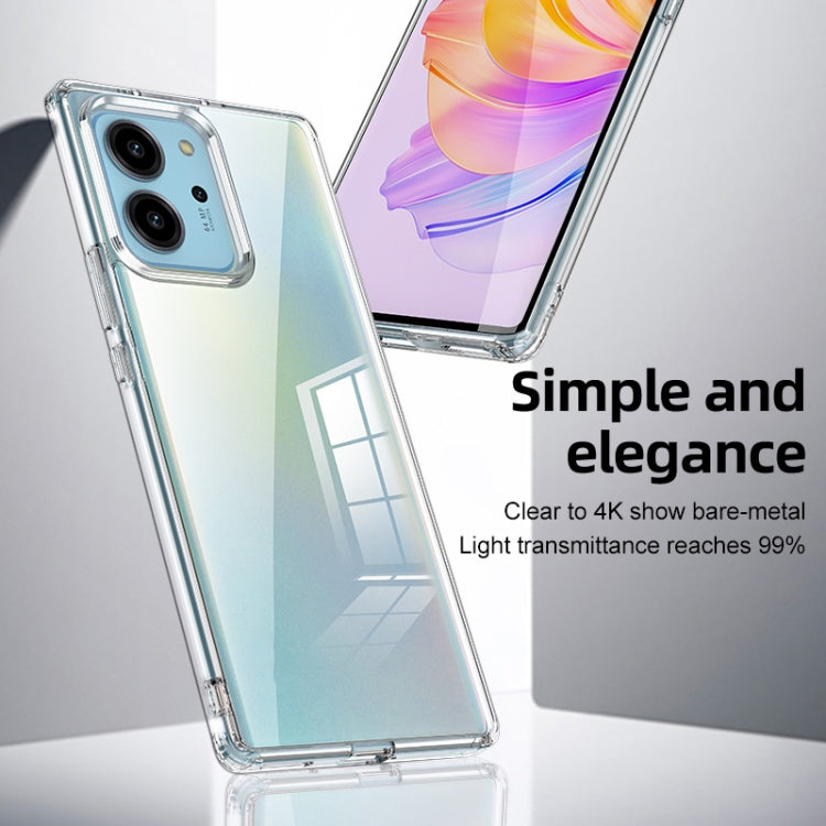 For Honor 80 SE Armor Clear TPU Hard PC Phone Case