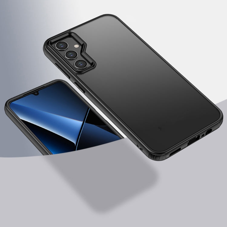 For Samsung Galaxy A54 5G Armor Clear TPU Hard PC Phone Case