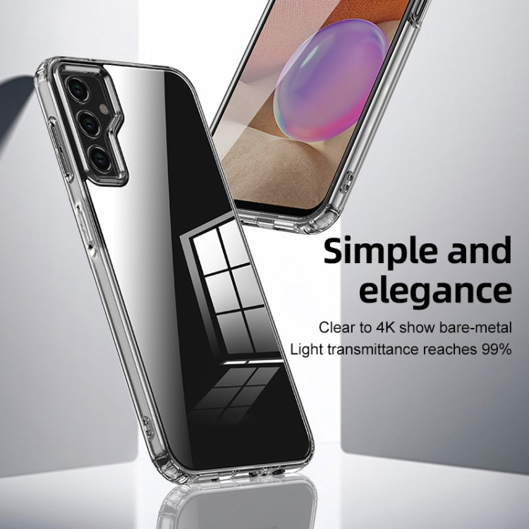 For Samsung Galaxy A54 5G Armor Clear TPU Hard PC Phone Case
