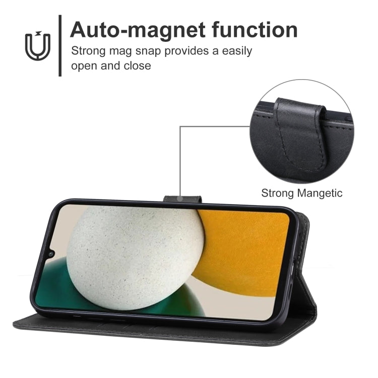 For Samsung Galaxy A34 5G Leather Phone Case